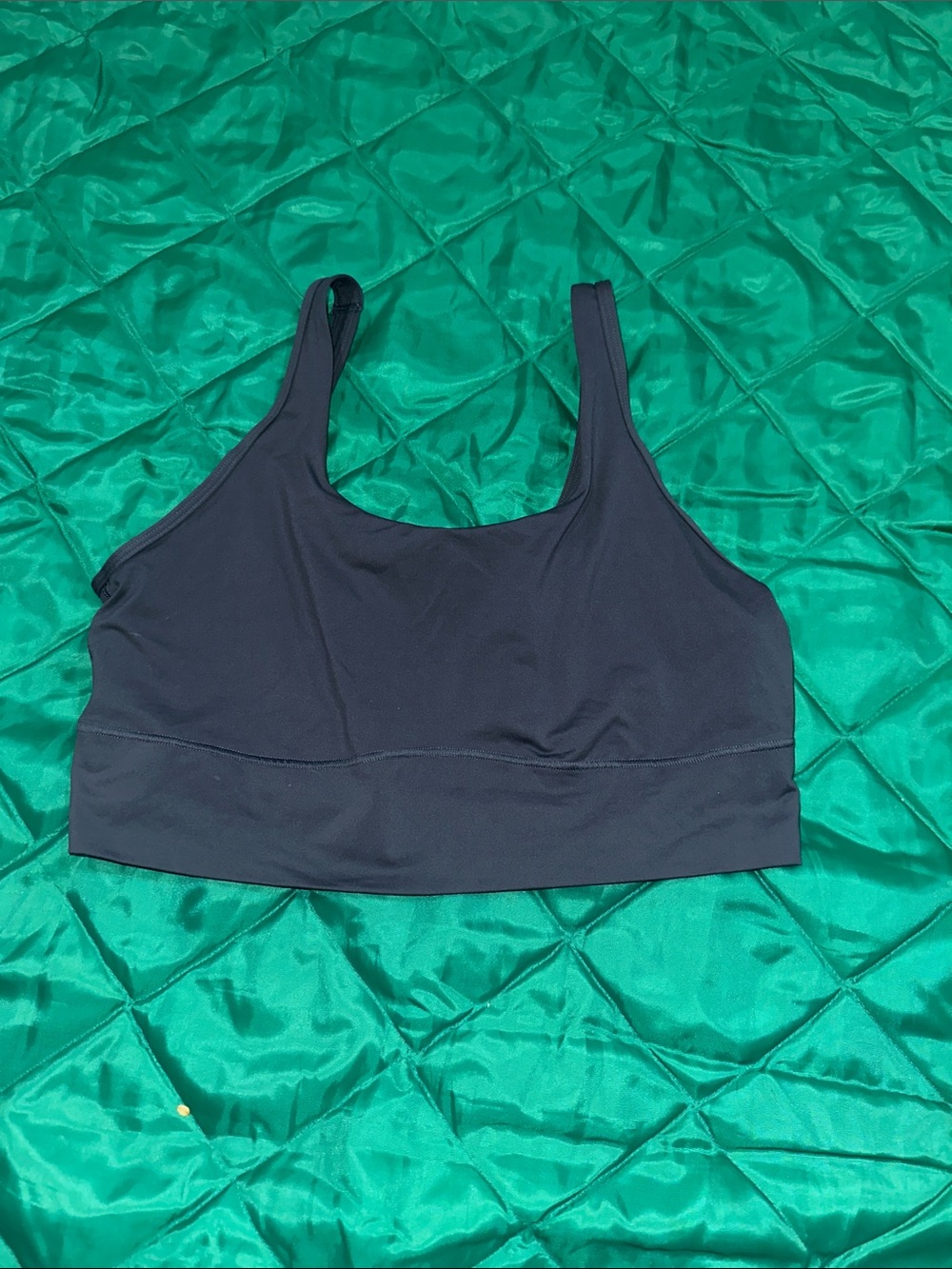Under Armour Black Scoop Sports Bra